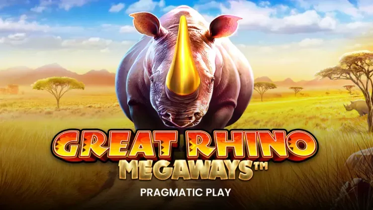 Play Great Rhino Megaways slot online in South Africa