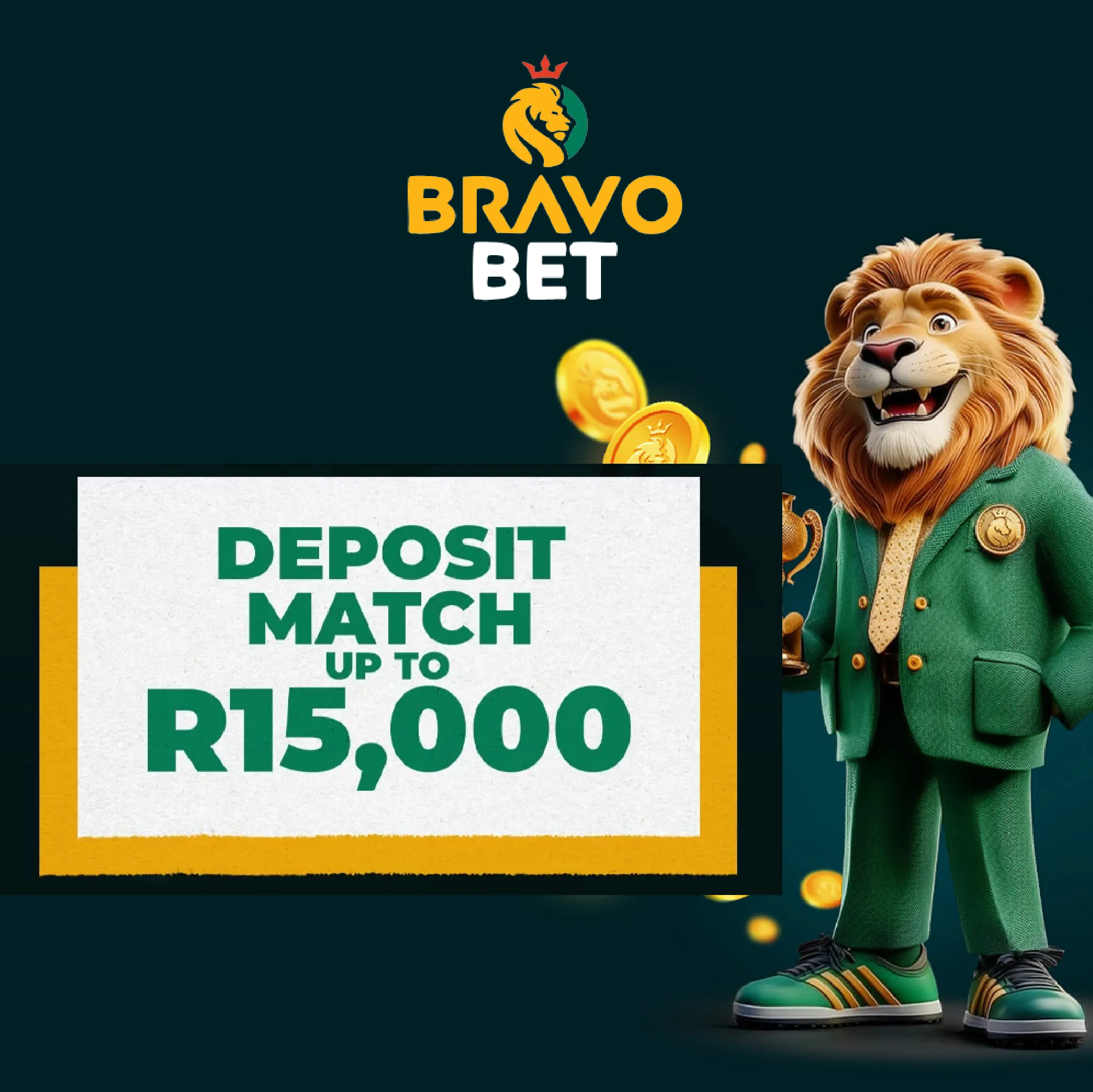 Bravobet 300 Percent Casino Welcome Bonus South Africa