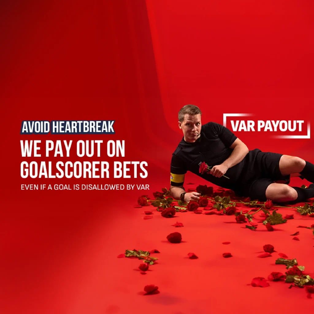 VAR payout betting South Africa